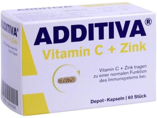 Additiva Vitamin C Depot 300 mg 60 Kapseln