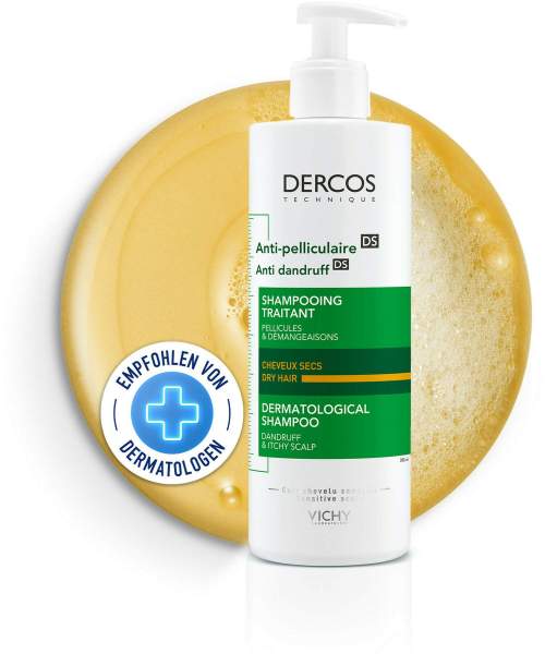 Vichy Dercos Anti-Schuppen Shampoo Trockene Kopfhaut 390 ml