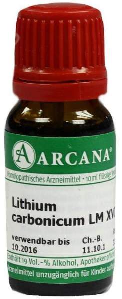 Lithium Carbonicum Lm 18 Dilution 10 ml