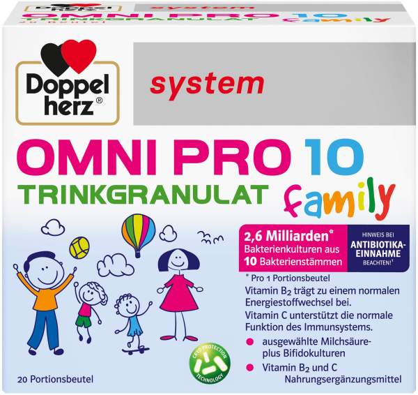 Doppelherz System Omni Pro 10 Family 20 Beutel