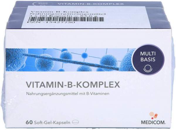 Vitamin B Komplex Weichkapseln 4x60 Stück