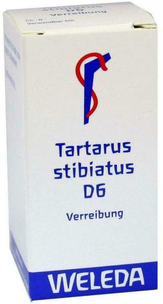 Weleda Tartarus Stibiatus D6 20 G Trituration
