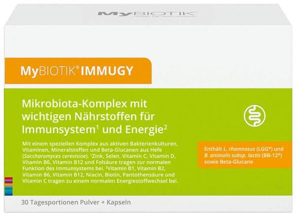 Mybiotik Immugy - Für Immunsystem und Energie Kombipackung 30 X...