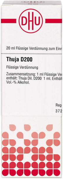 DHU Thuja D200 20 ml Dilution