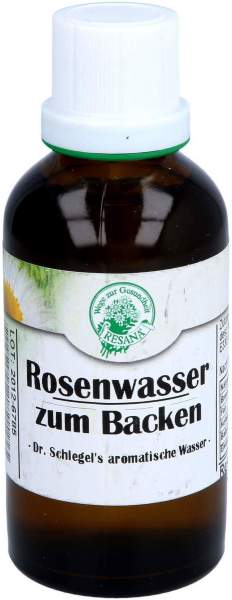 Rosenwasser zum Backen Dr.Schlegel