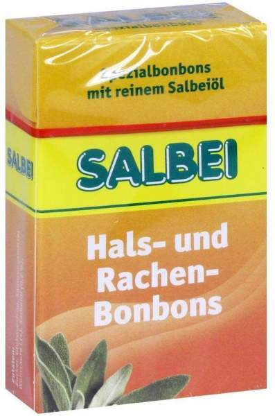 Salbei Hals und Hustenbonbons Clickbox 40 G Bonbons