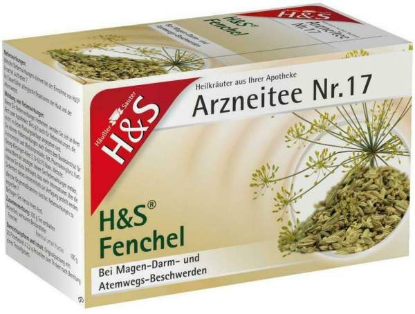H&amp;S Fencheltee 20 Filterbeutel