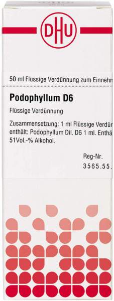 Podophyllum D 6 Dilution 50 ml