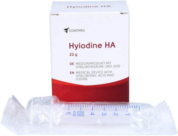 Hyiodine HA Fluid 22g