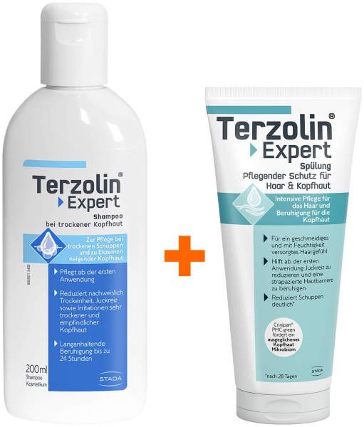 Terzolin Expert Trocken Shampoo 200 ml + Terzolin Expert Spülung 200 ml