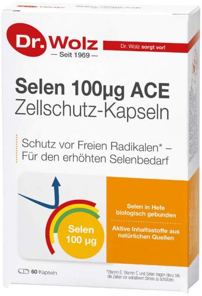 Selen Ace 100 µg 60 Tage 60 Kapseln