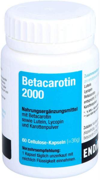 Betacarotin 2000 60 Kapseln