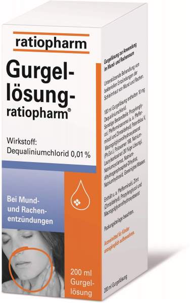 Gurgellösung-ratiopharm 200 ml Lösung