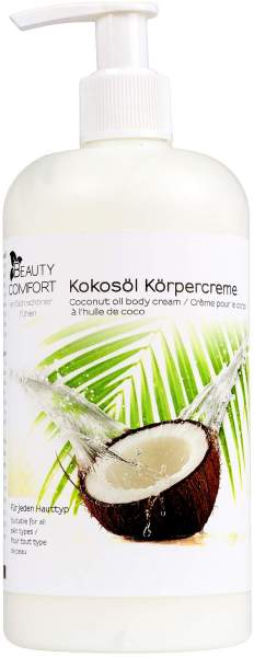 Beauty Comfort Kokosöl Körpercreme 500 ml Pumpspender