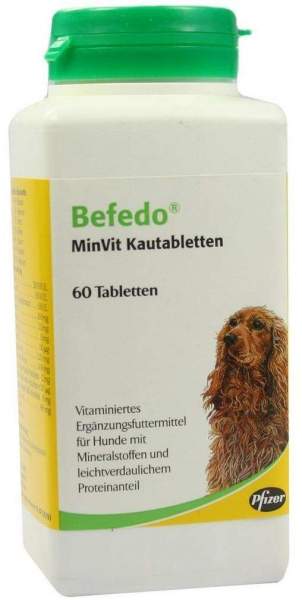 Befedo Minvit Kautabletten Für Hunde 60 Kautabletten