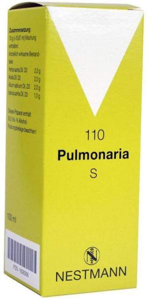 Pulmonaria S 110 100 ml Tropfen