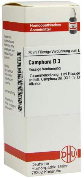 DHU Camphora D3 20 ml Dilution