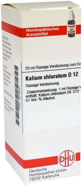 DHU Kalium chloratum D12 Dilution