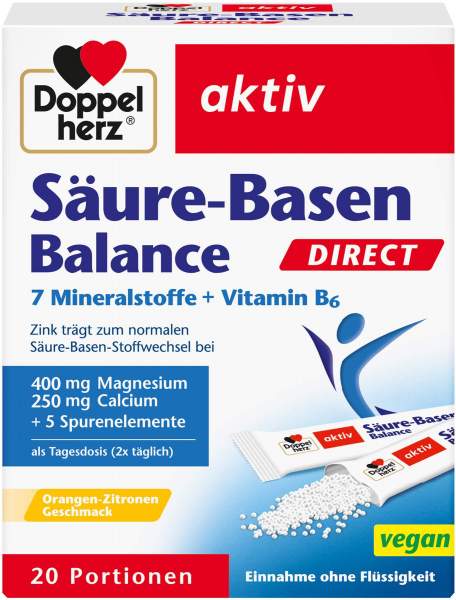 Doppelherz Aktiv Säure - Basen Balance 20 Direct Pellets