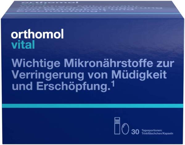 Orthomol Vital 30 Trinkfläschchen 1 Kombipackung