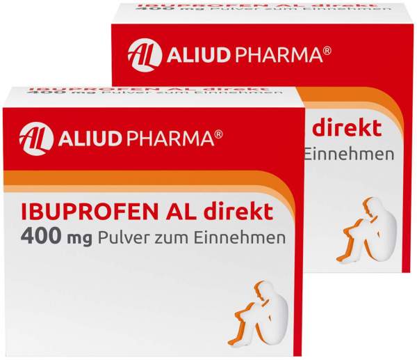 Ibuprofen Al Direkt 400 mg Pulver zum Einnehmen 2 x 20 Beutel