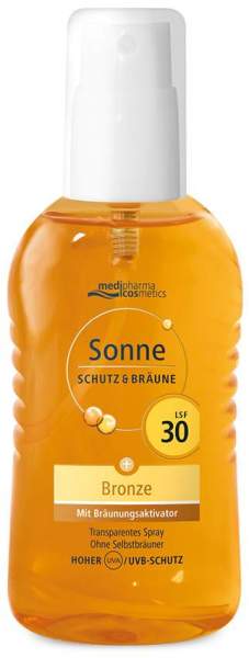 Sonne Schutz &amp; Bräune bronze LSF 30 200 ml Pumpspray