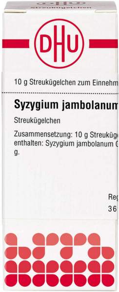 Dhu Syzygium Jambolanum D12 Globuli 10 G