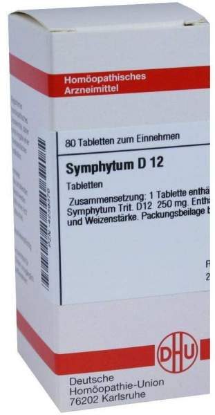 Dhu Symphytum D12 80 Tabletten