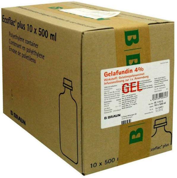 Gelafundin 4% Ecoflac Plus Infusionslöung