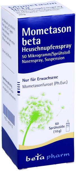 Mometason Beta Heuschnupfenspray 60 Sprühstöße 10 G
