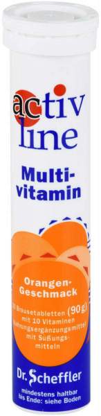 Activline Multivitamin Orange Brausetabletten