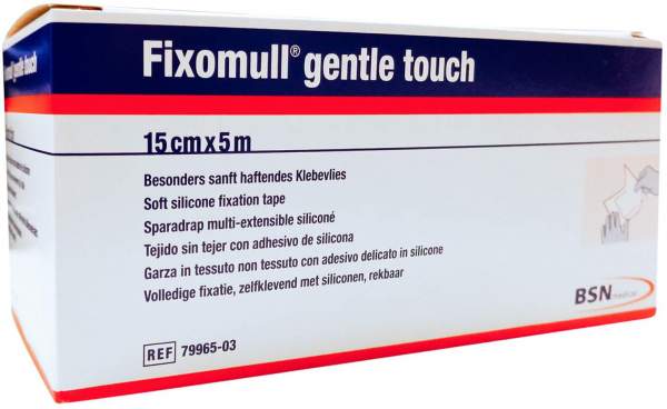 Fixomull Gentle Touch 15 cm X 5 M 1 Pflaster