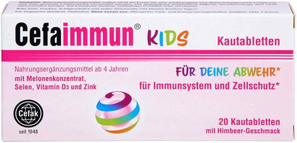 Cefaimmun Kids 20 Kautabletten