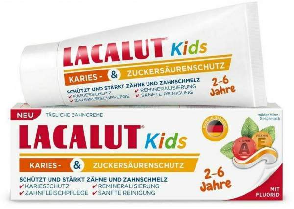 Lacalut Kids Karies &amp; Zuckersäurenschutz 55 ml