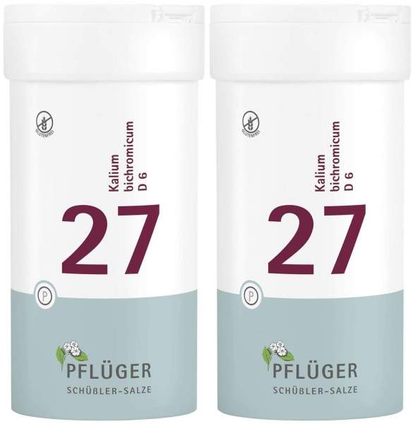 Biochemie Pflüger 27 Kalium bichromicum D6 2 x 400 Tabletten