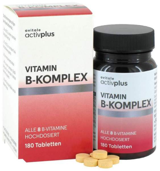 Activplus Vitamin B Komplex 180 Tabletten