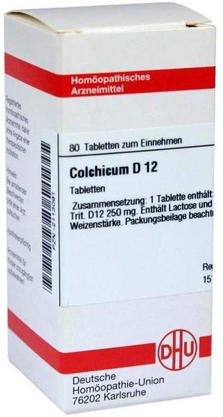 DHU Colchicum D12 80 Tabletten