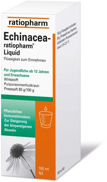 Echinacea Ratiopharm Liquid 100 ml