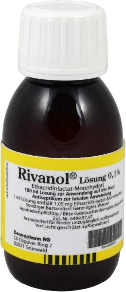 Rivanol Lösung 0,1% 6 X 500 ml