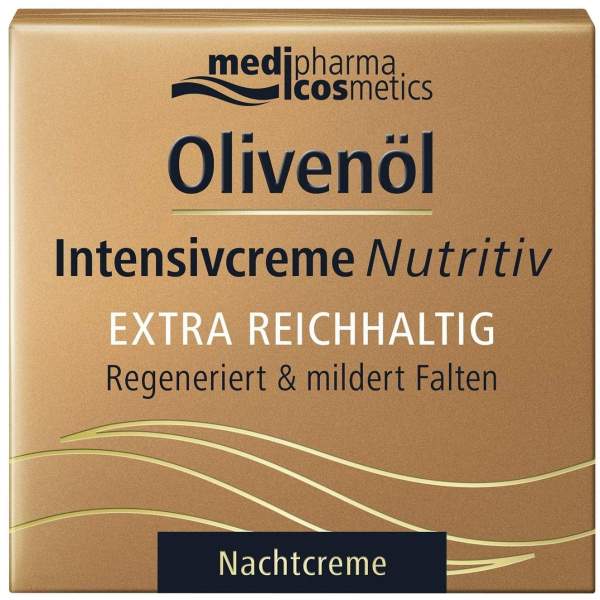 Olivenöl Intensivcreme Nutritiv mit Collagen 50 ml Nachtcreme
