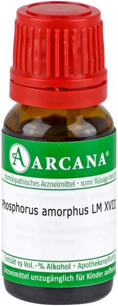Phosphorus Amorphus Lm 18 Dilution 10 ml
