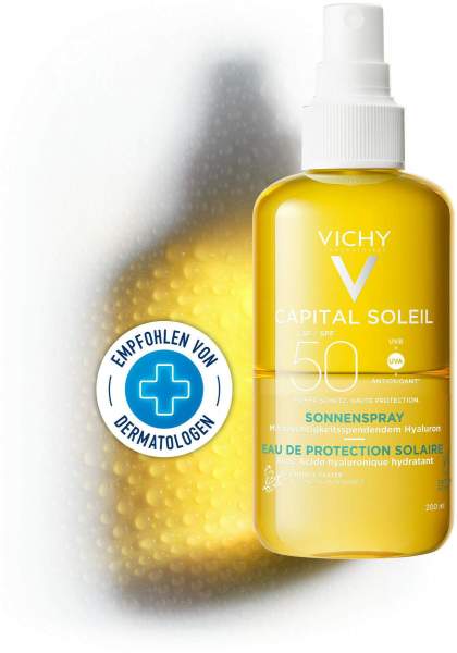 Vichy Capital Soleil Sonnenspray mit Hyaluron LSF 50 200 ml