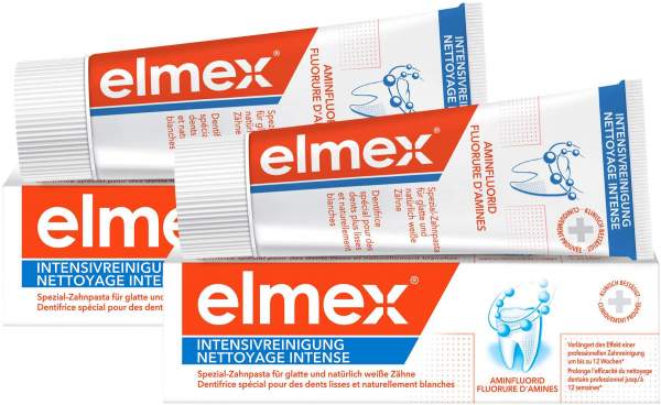 Elmex Intensivreinigung Spezial 2 x 50 ml Zahnpasta