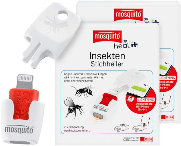 Mosquito heat it Insekten-Stichheiler Lightning Steckaufsatz 2 x 1 Stück
