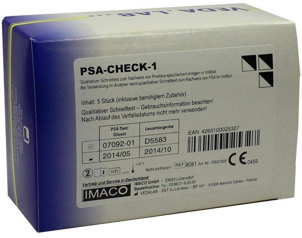 Psa Check 1 Test
