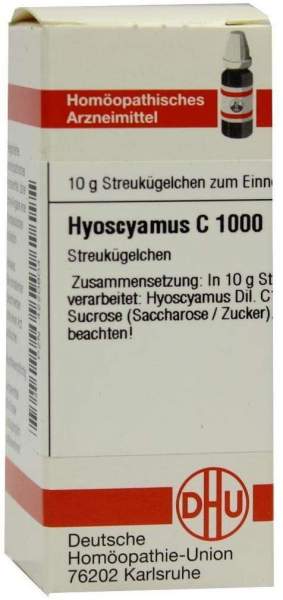 DHU Hyoscyamus C1000 Globuli