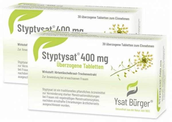 Styptysat 400 mg 2 x 30 überzogene Tabletten