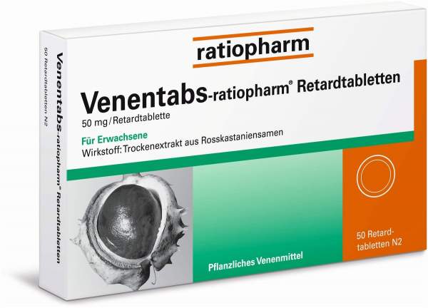 Venentabs-ratiopharm 50 Retardtabletten