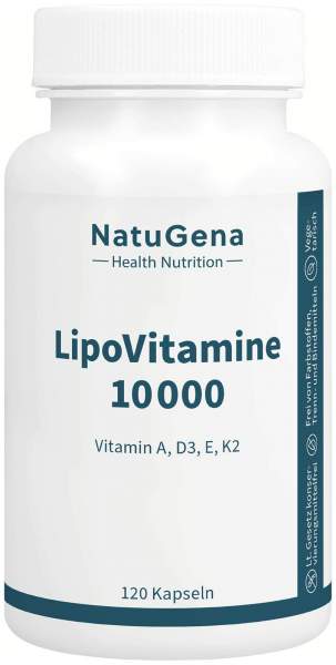 NatuGena LipoVitamine 10.000 120 Kapseln