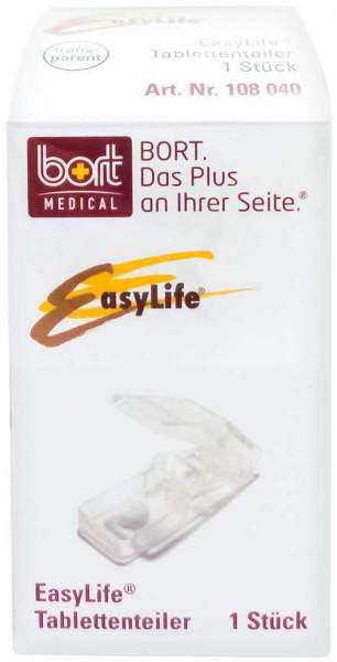 Bort Easylife Tablettenteiler Transparent 1 Stück
